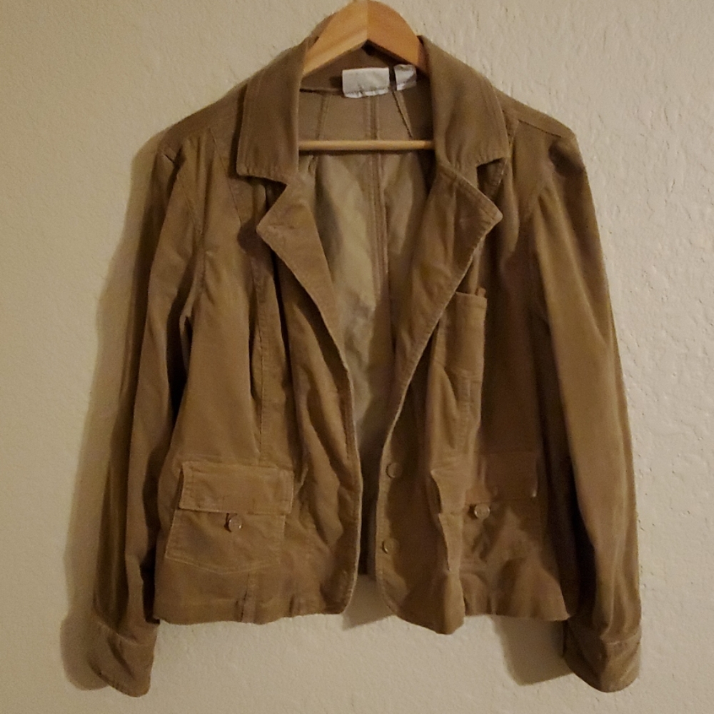 Tan corduroy jacket
